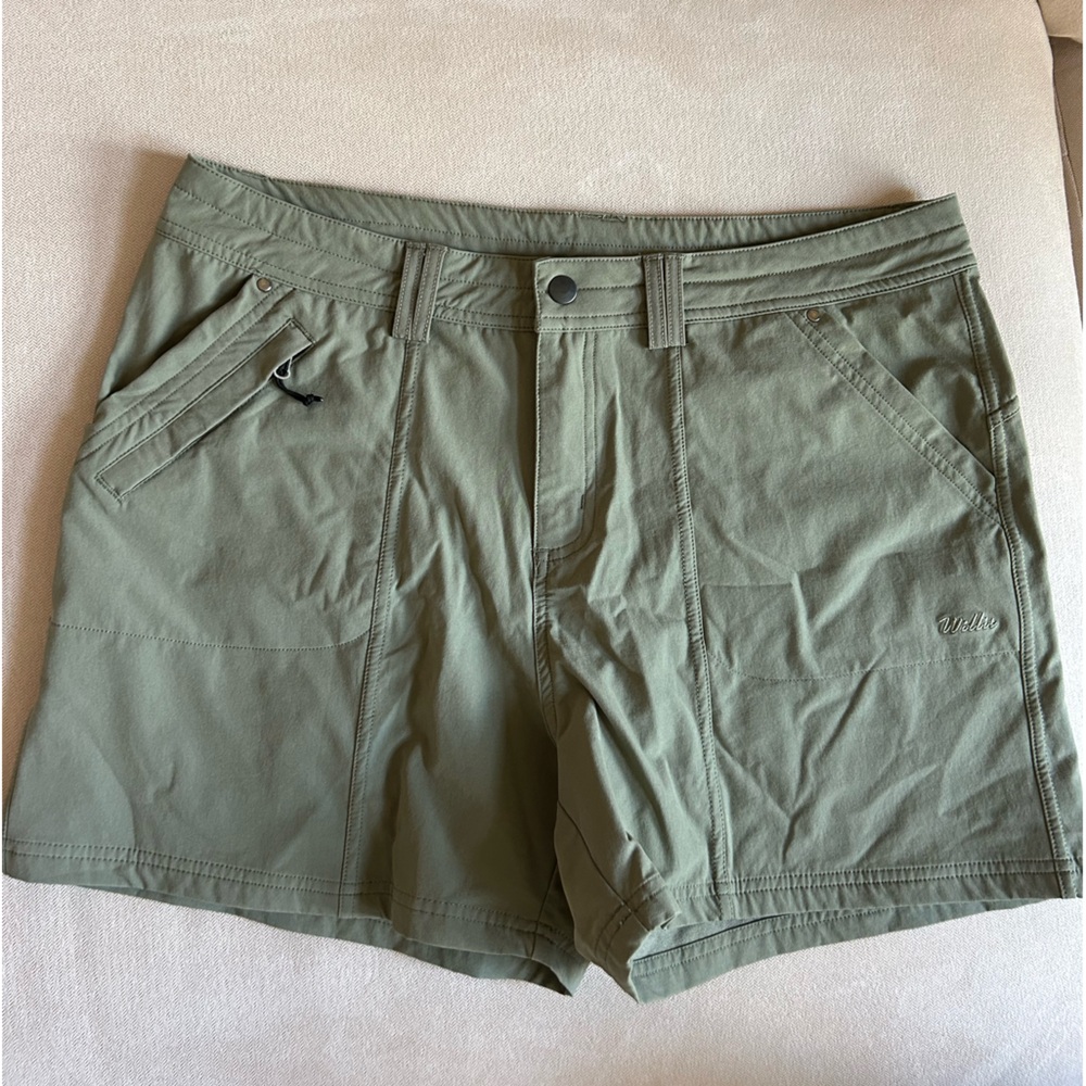 WILLIT Women's Golf Hiking Shorts‎ Color Green Size 12